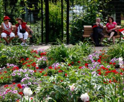 Jardins édouardiens au Government House